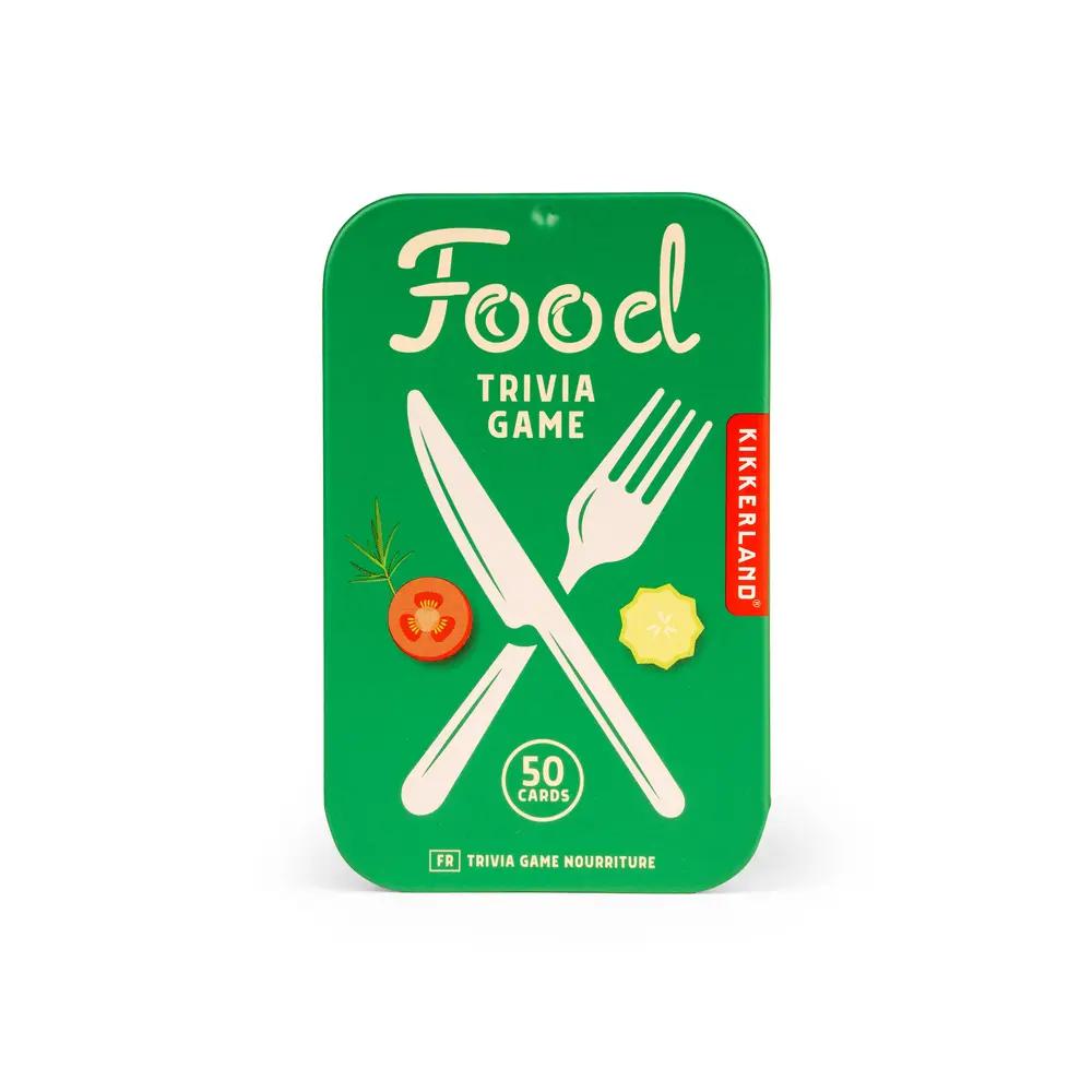 Kikkerland, Games, Gifts, Food, Trivia Game, 874286